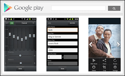 Screenshot of the page fragment Real on Google Play (Google Play)